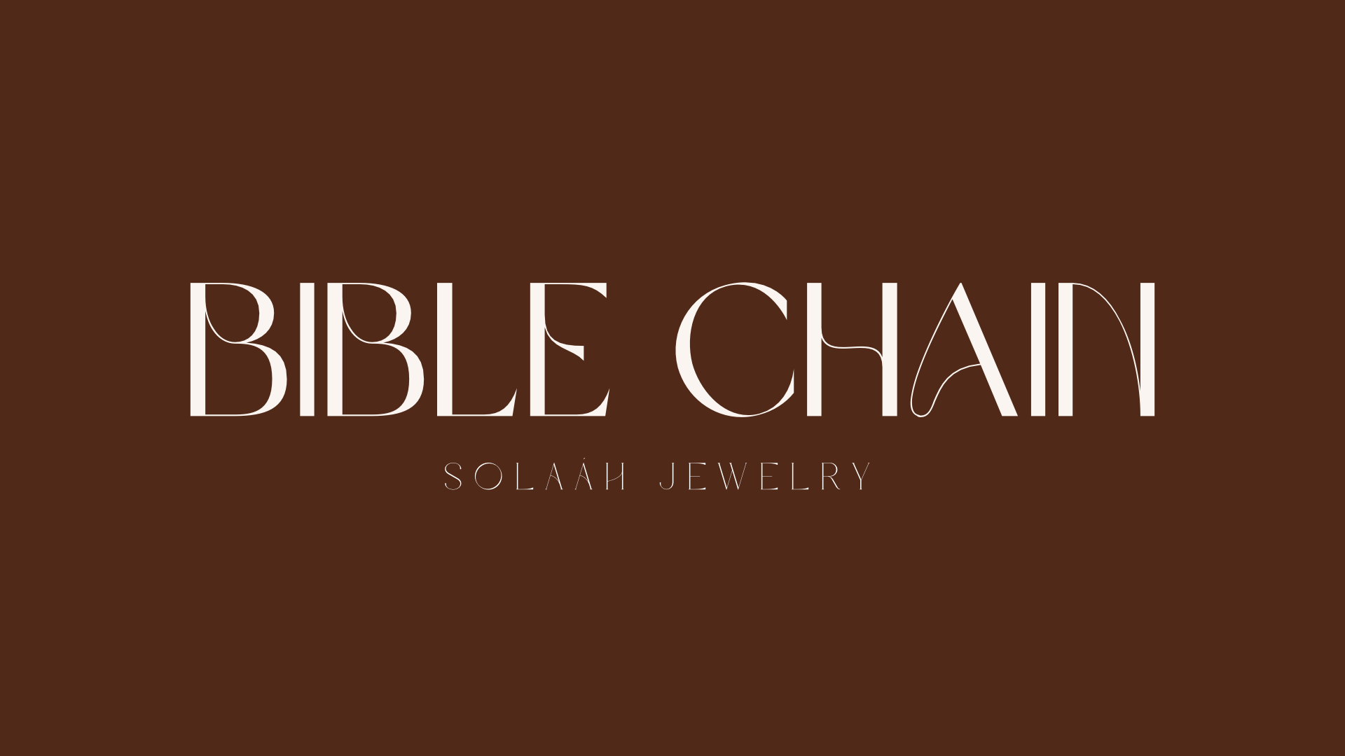 Bible Charm bar