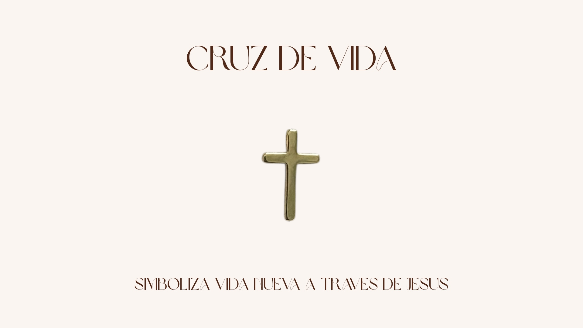 Cruz de vida Charm