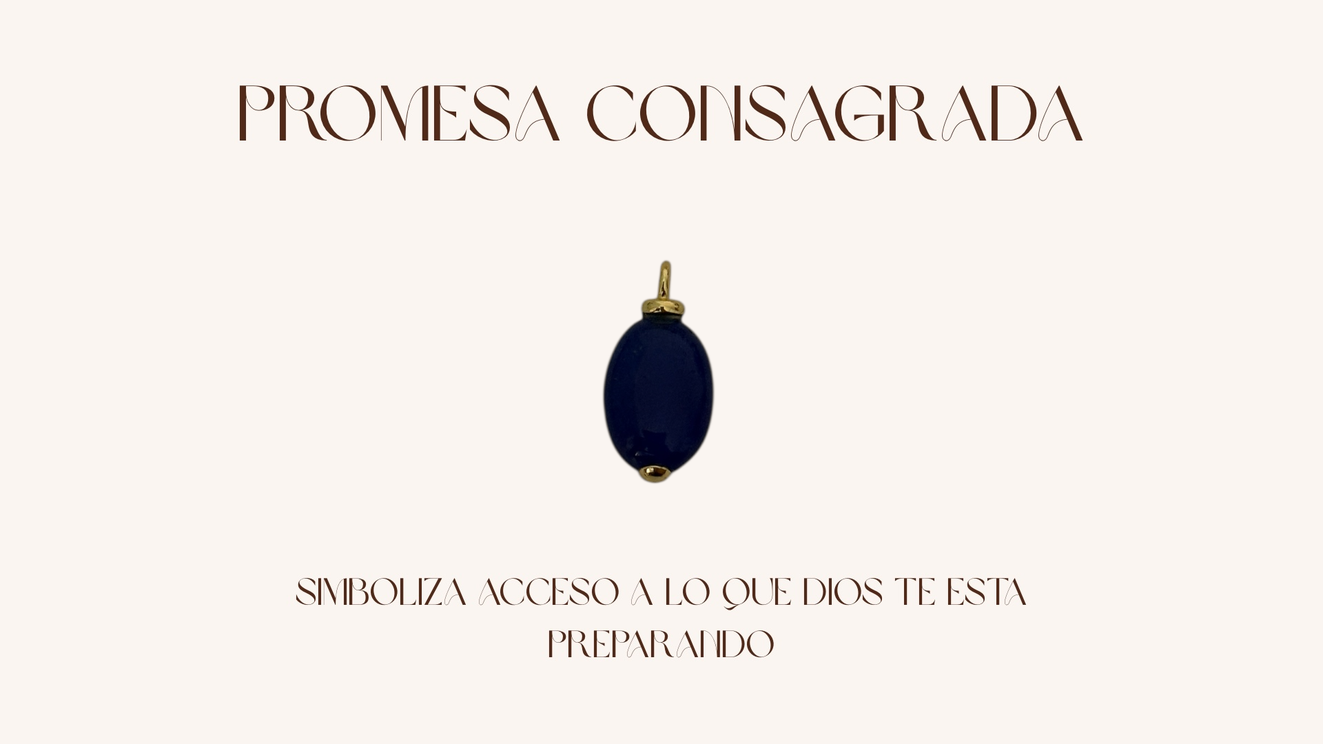 Promesa Consagrada Charm