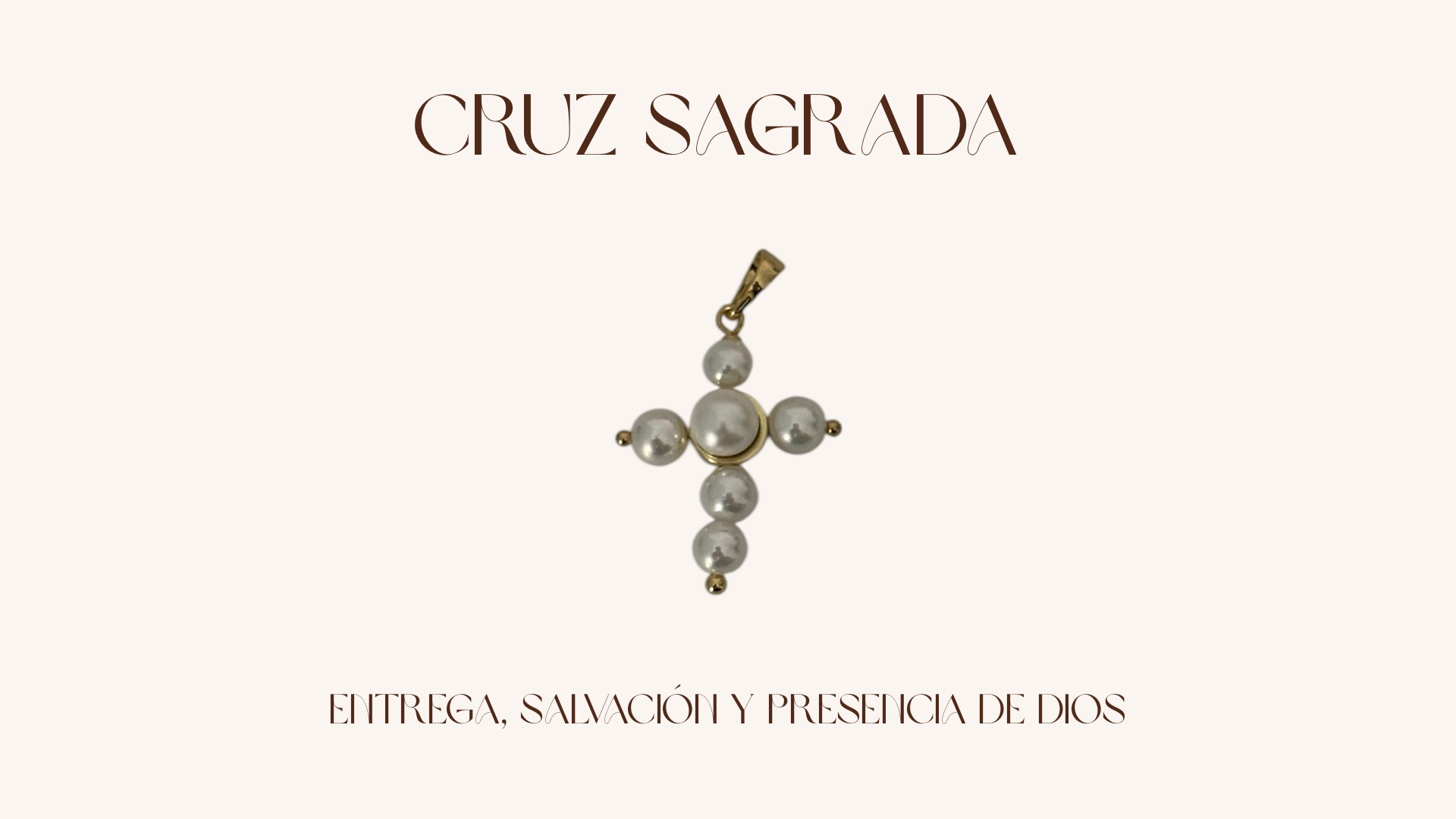 Cruz Sagrada Charm