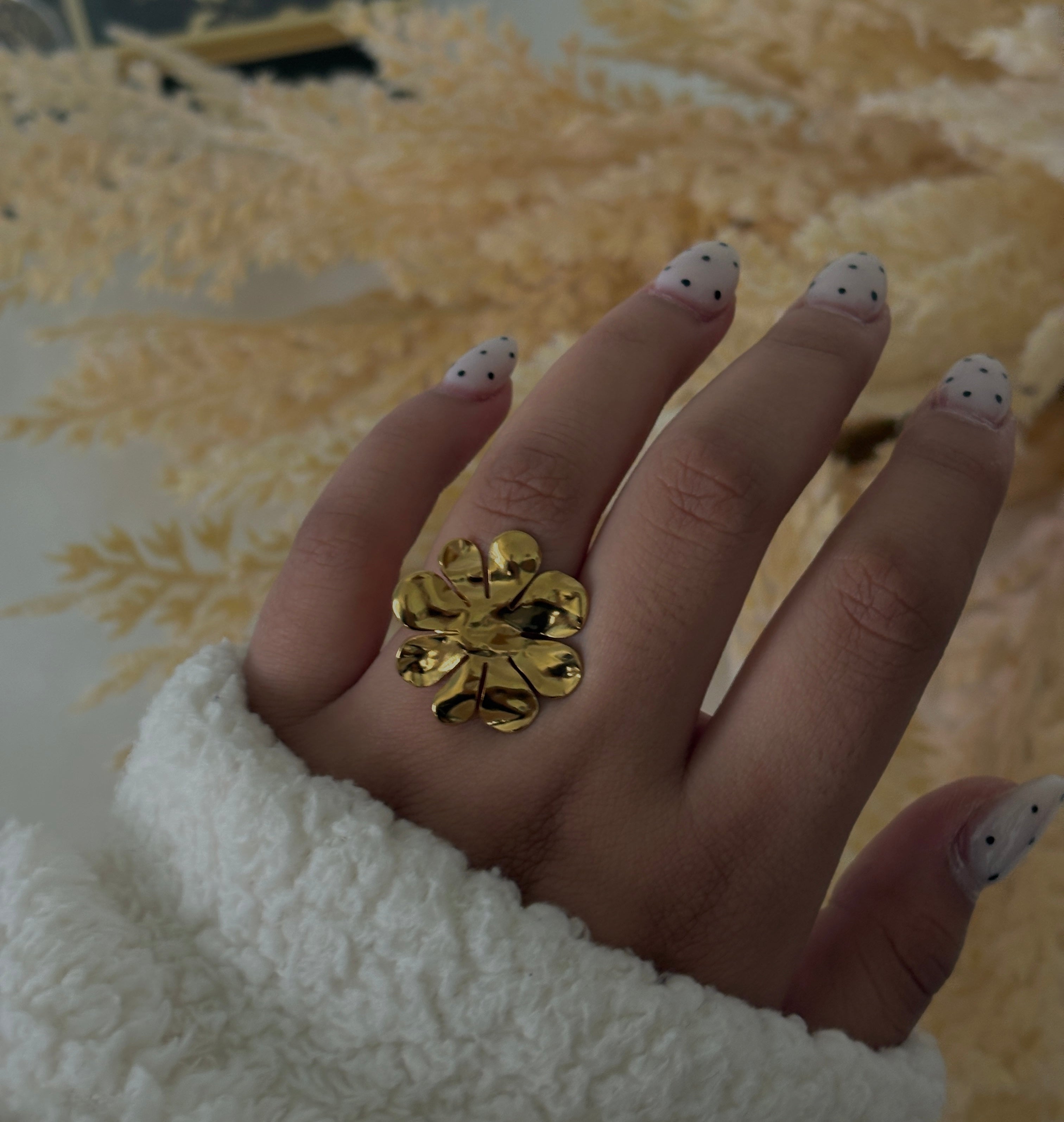 Médium Flower Ring