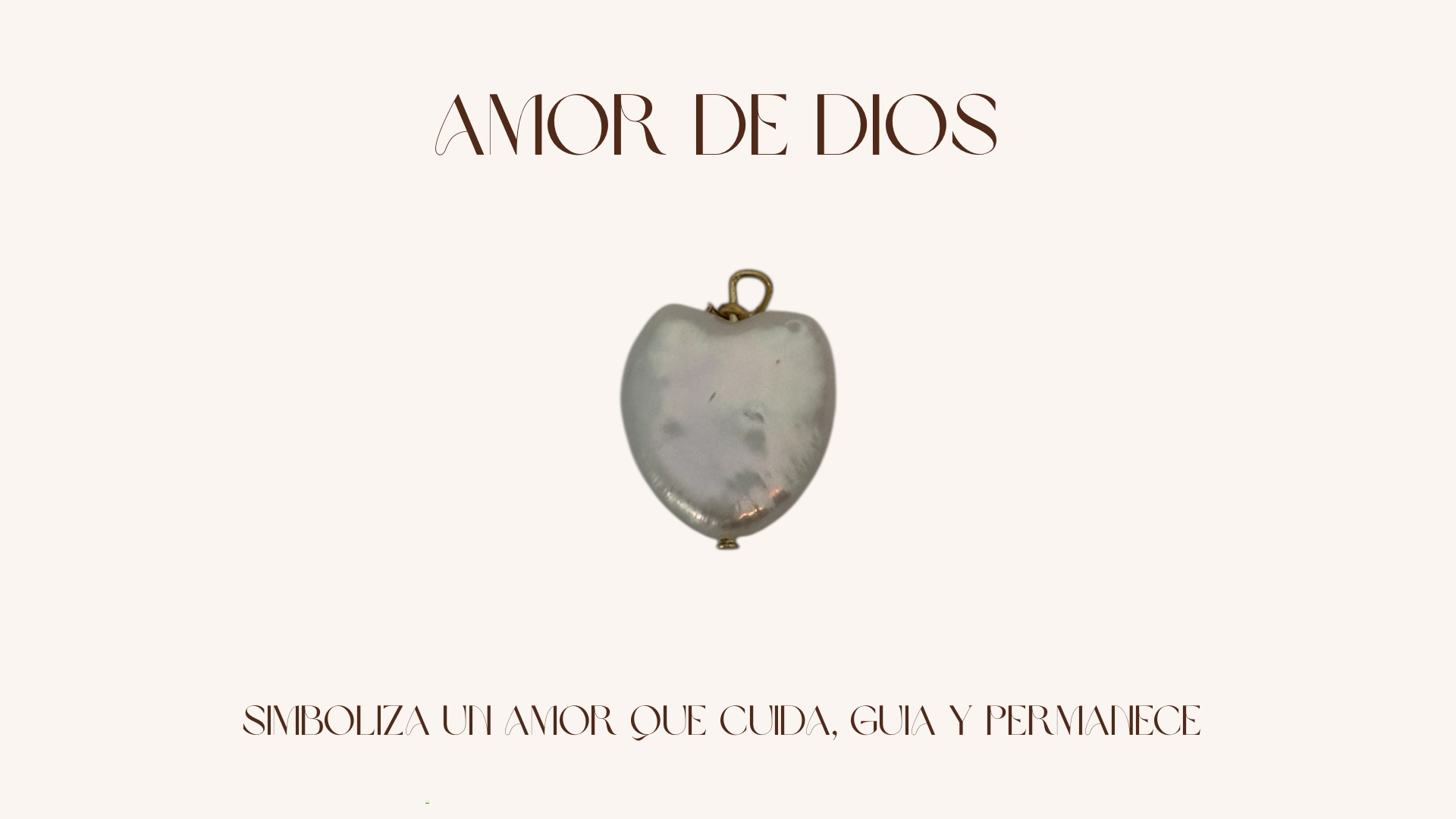 Amor de Dios Charm