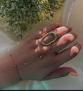 Oval ring