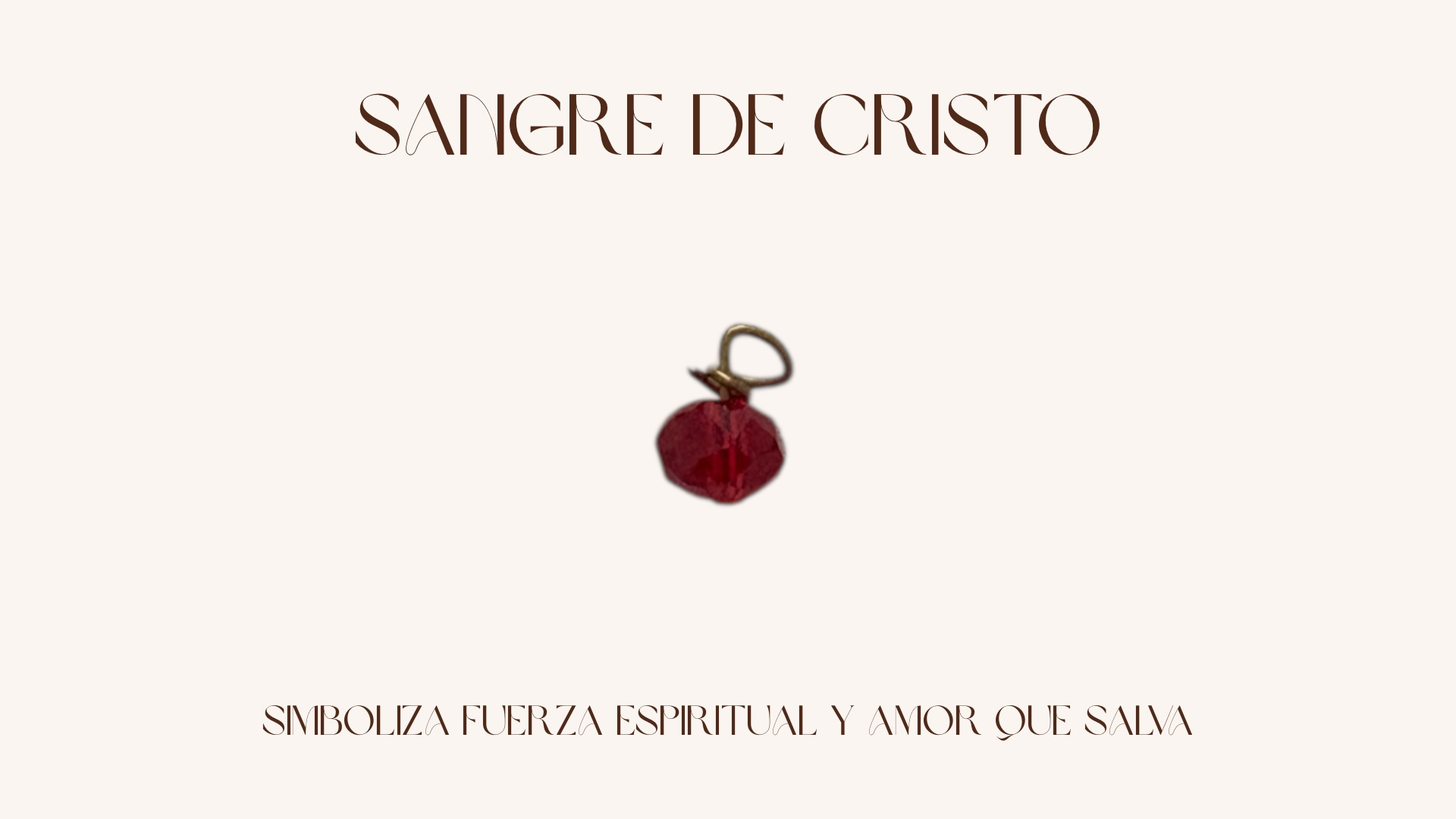 Sangre de Cristo Charm