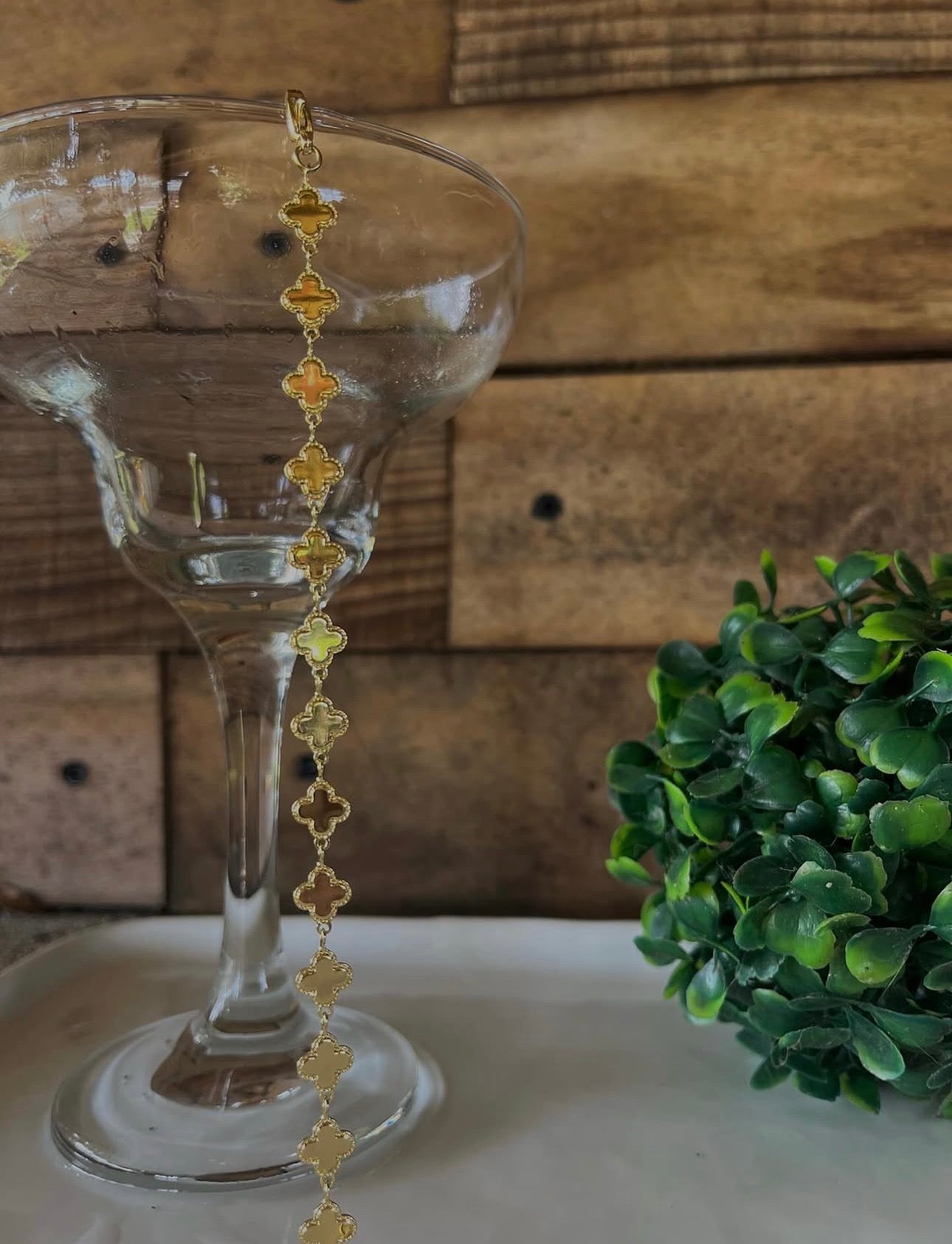 Golden Flower Bracalet