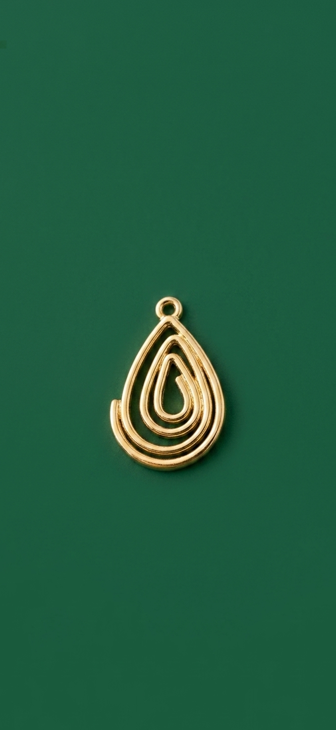 Espiral Ovalado Charm
