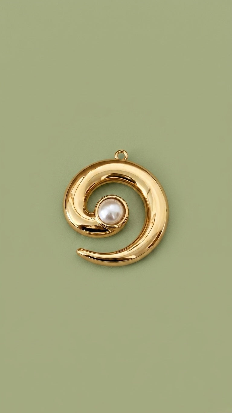 Eclipse con perla Charm